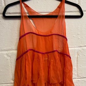 Free People flowy boho tank